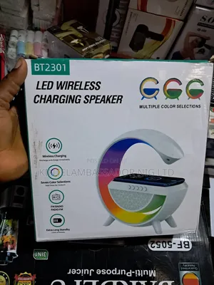 Led Wireless Charging Speaker