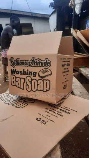 Washing Bar Soap Carton Box