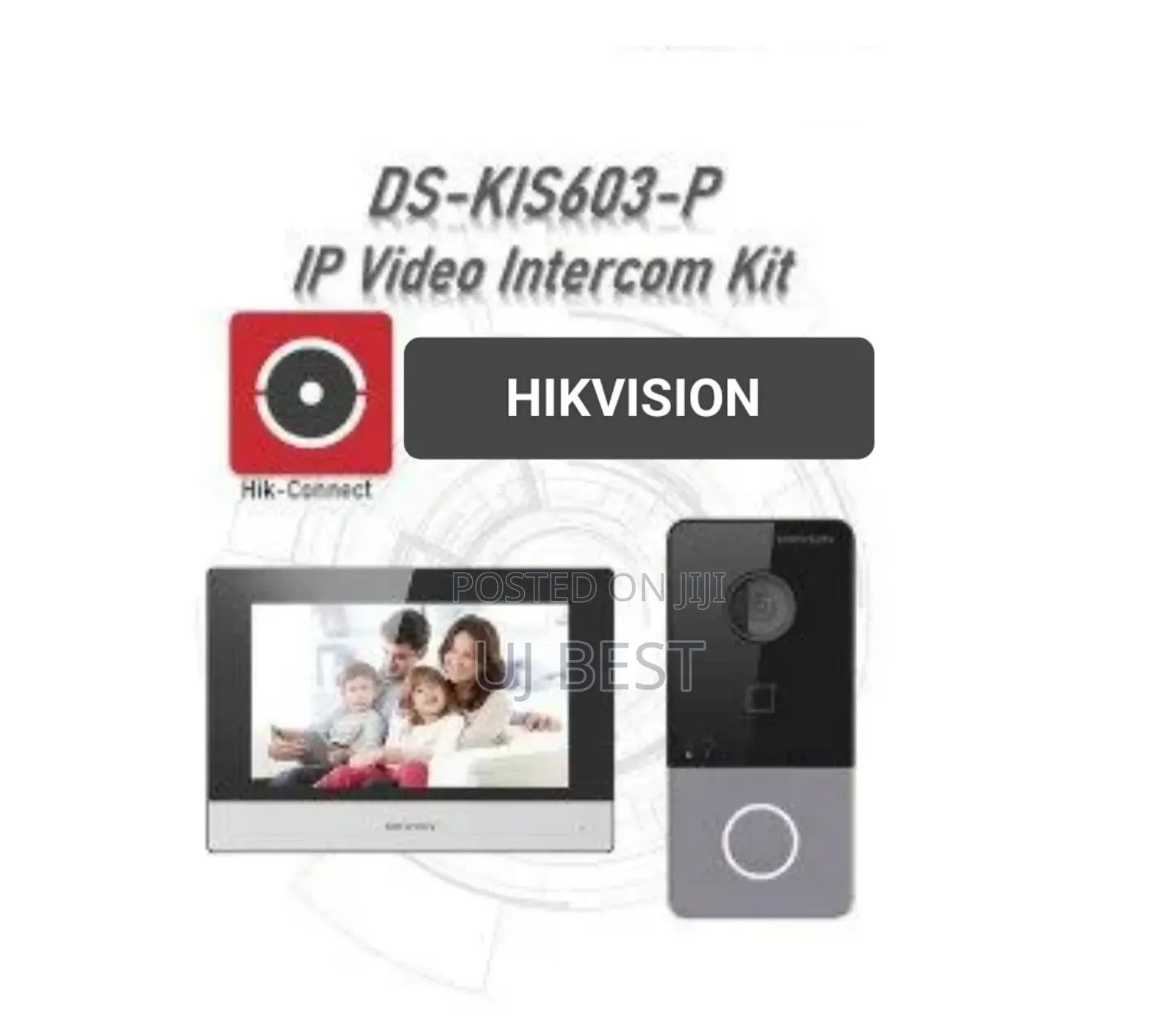 Hikvision Ds-Kis603-P | Ip Video Intercom Kit