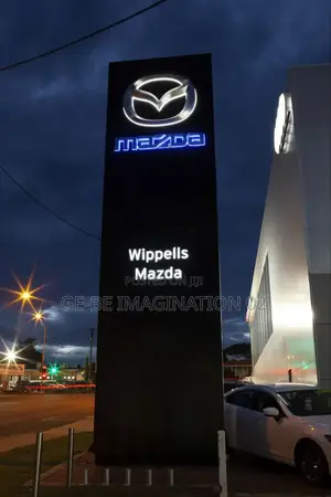 Pylon Sign, Acrylic Lite Sign,