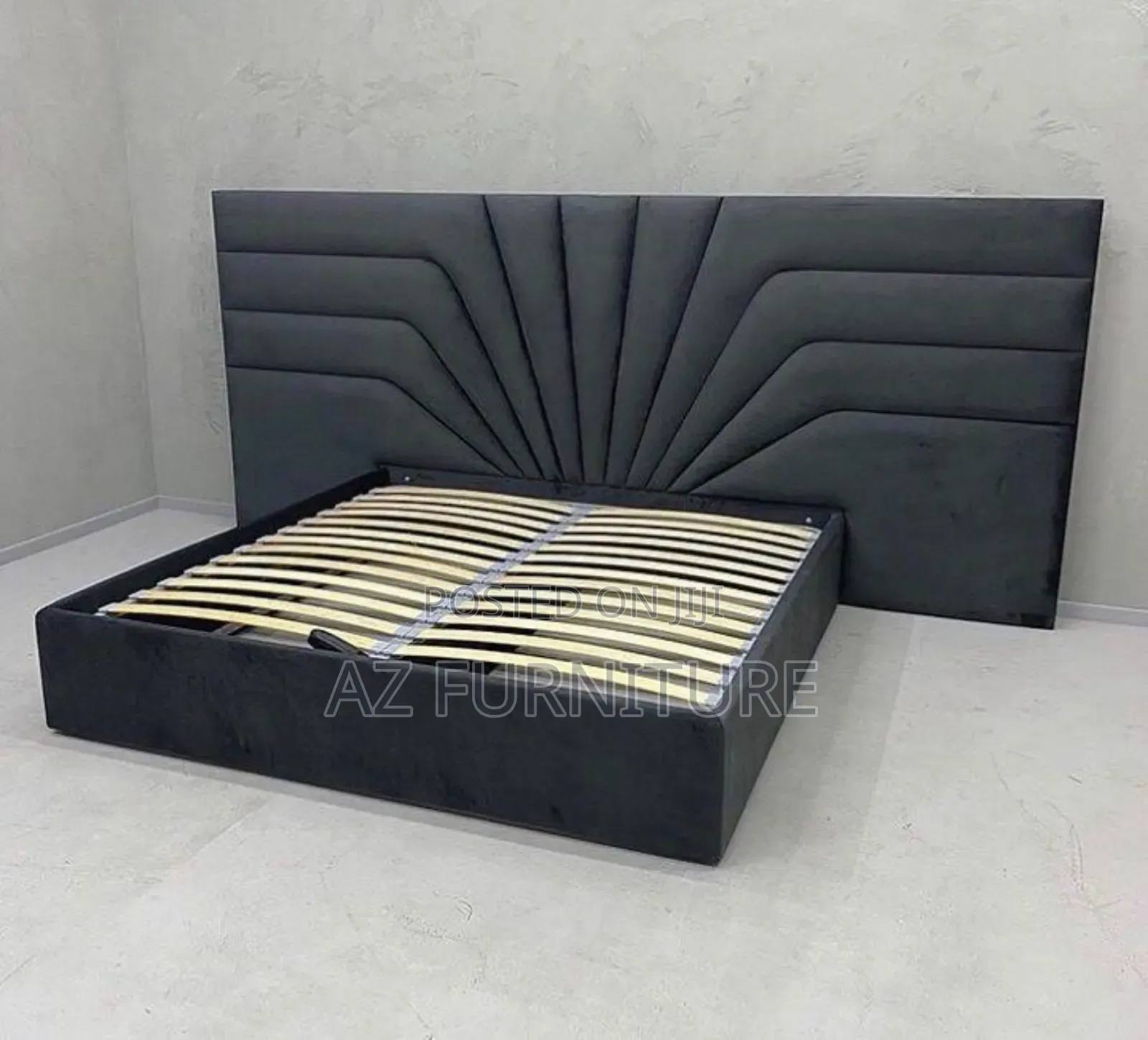 6 by 6 Padded Bedframe
