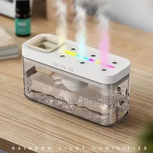 New Smart Ultrasonic Colourful Humidifier With Salt Rock