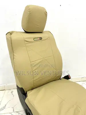 Cream Color Toyota Sienna Seat Cover