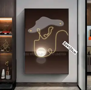 Big Size Luxury Photo Frame With Light