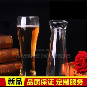 Ocean Imperial Beer Acrylic, 400ml, Transparent, Set Of 6