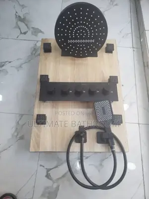 5control Black Jet Conduit Shower