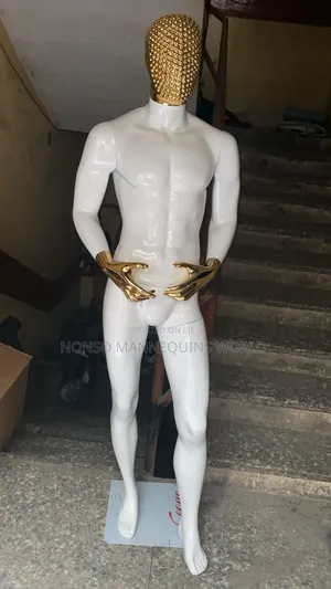 Fiber New Design Stone Face Male Mannequin