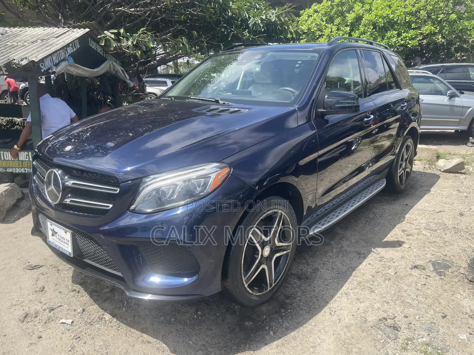 Mercedes-Benz GLE-Class 2018 Blue