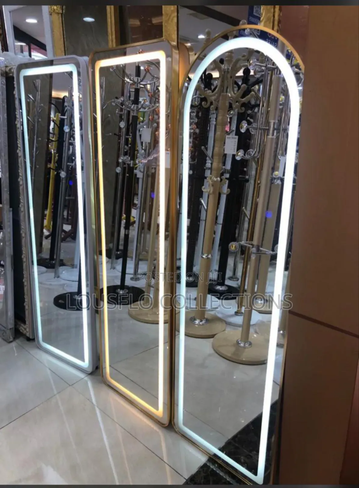 Your Quality Glass Standing Mirror Light With Sensor Touch