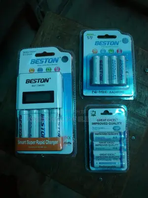 Beston Battery Charger Aa Size Rechargeable Use.