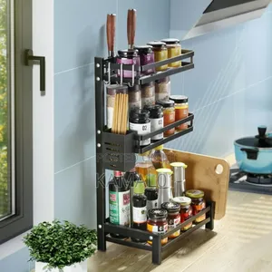 Spice Rack Organizer, 3-Tier Bathroom Countertop Organizer