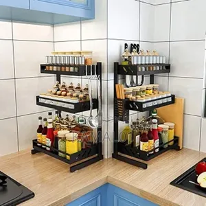 Spice Rack Organizer, 3-Tier Bathroom Countertop Organizer