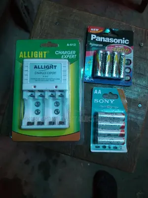 Allight Charger With Sony,Panasonic Rechargeable Battery Aa