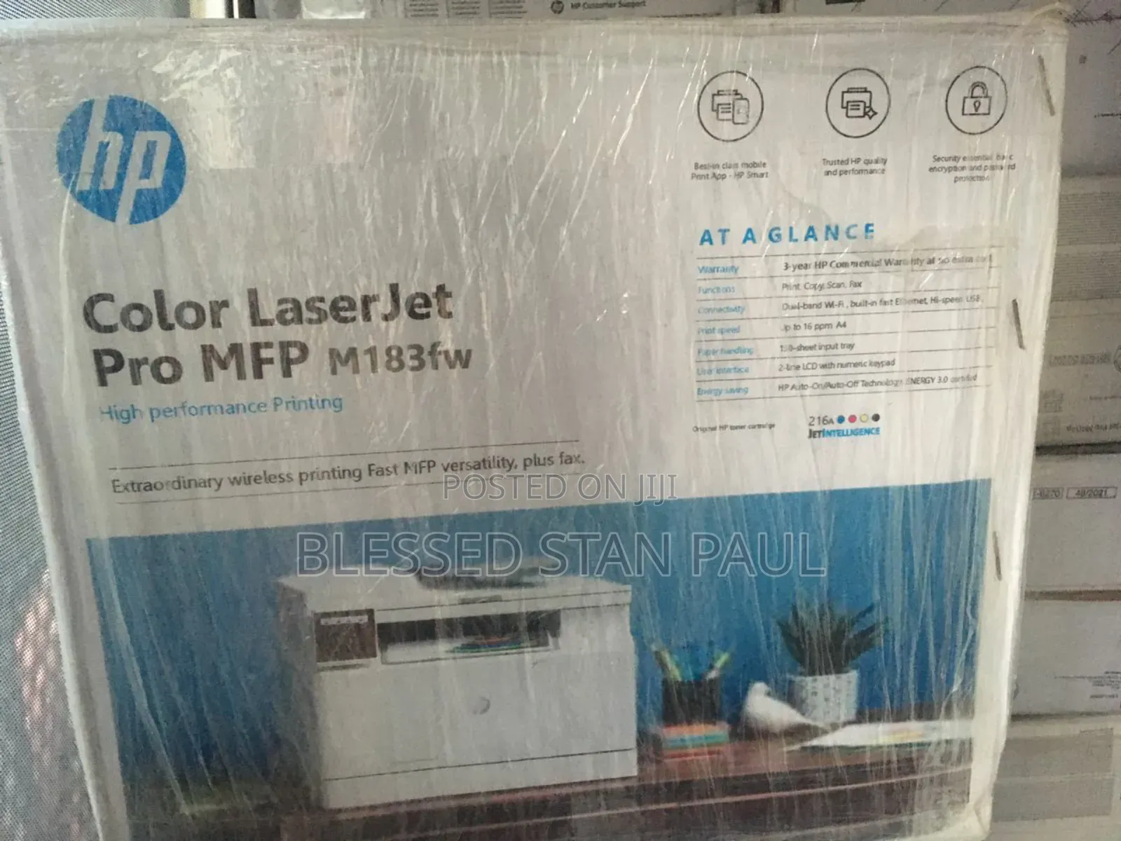 Hp Laserjet Printer 183fw Color