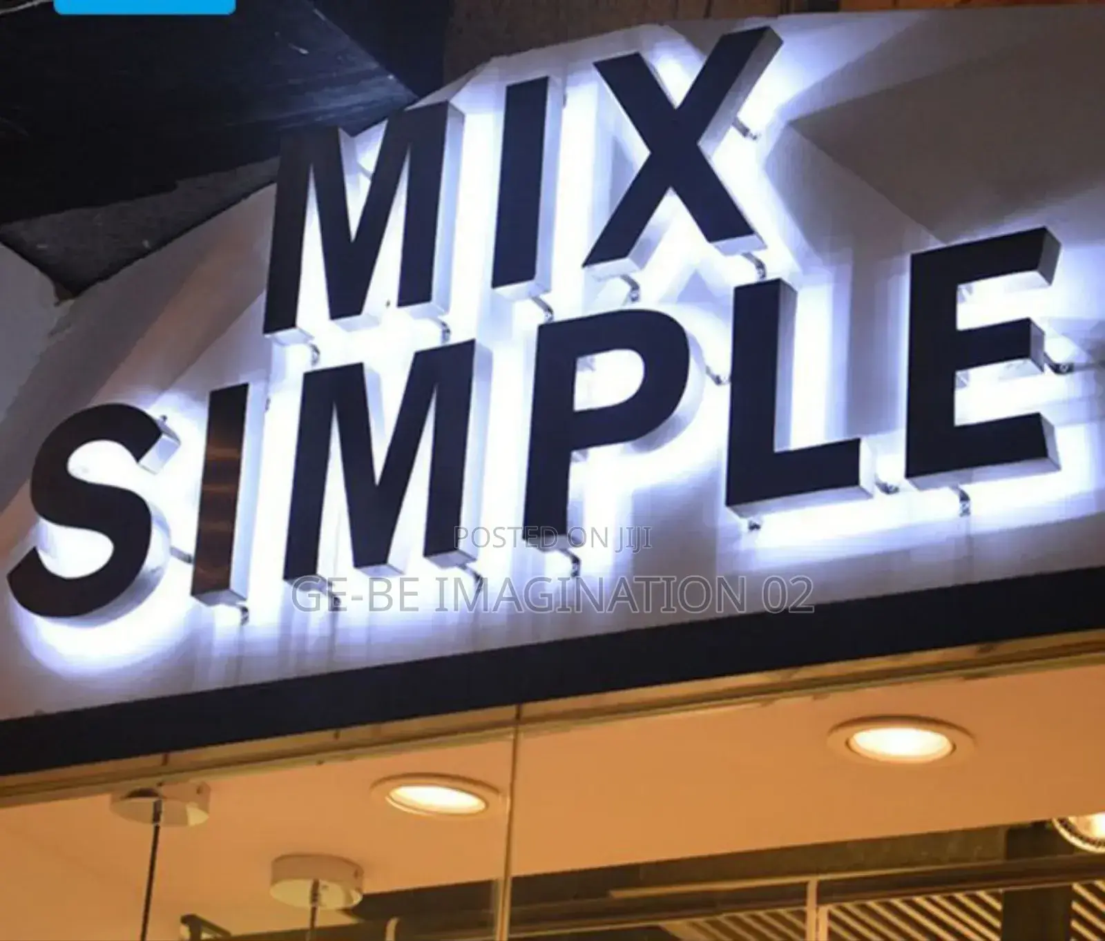 3d Signage / Neon Sign and Cladding
