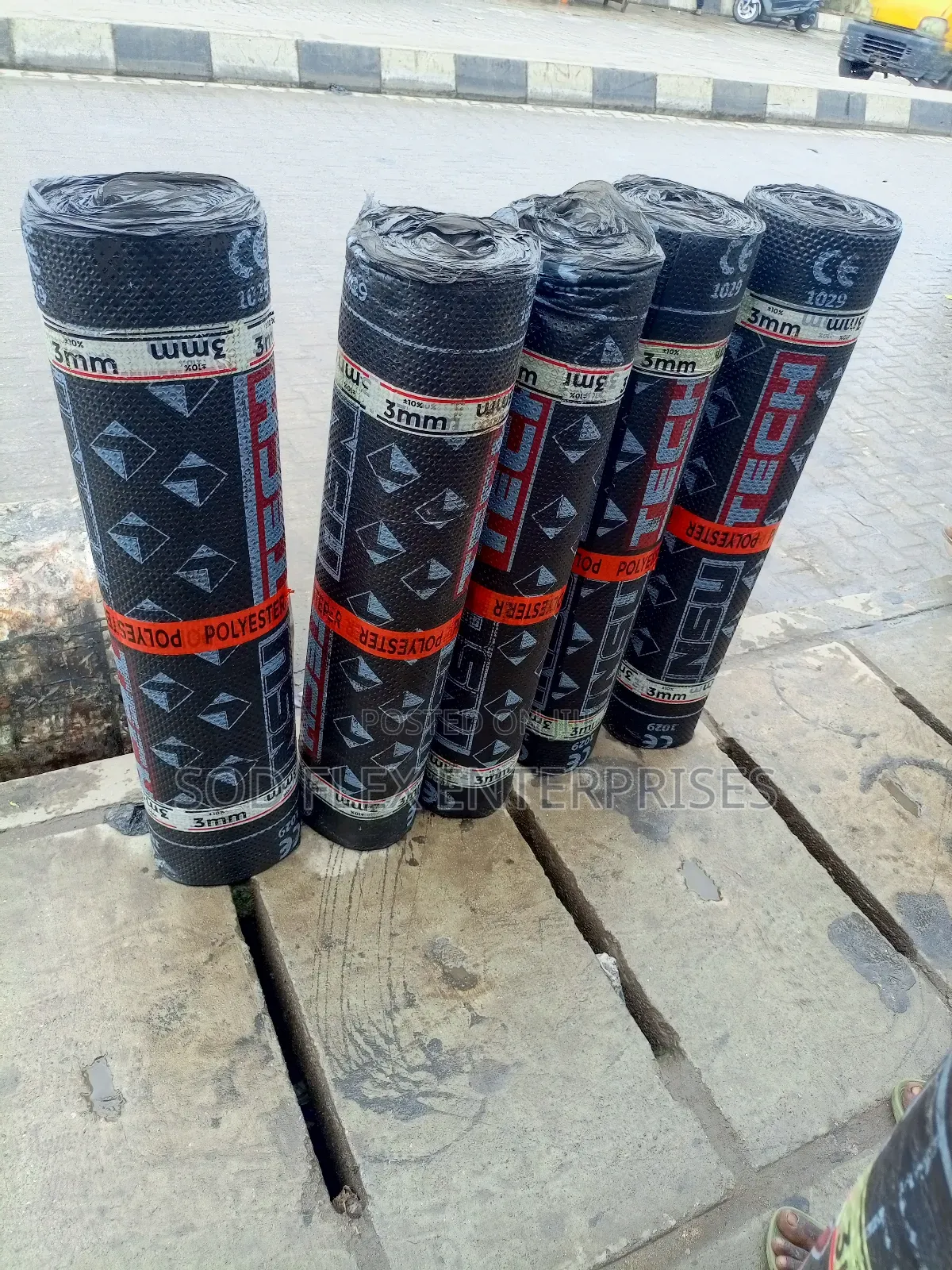 3mm 100% Durable Polyester Bituminous Felt
