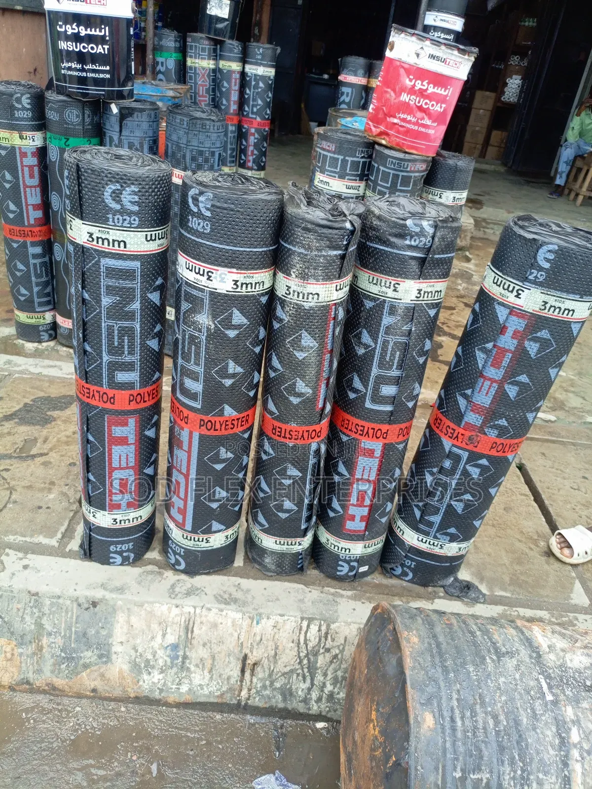 3mm 100% Durable Polyester Bituminous Felt