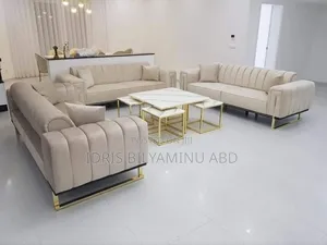 A Fully Set of Chairs Center Table