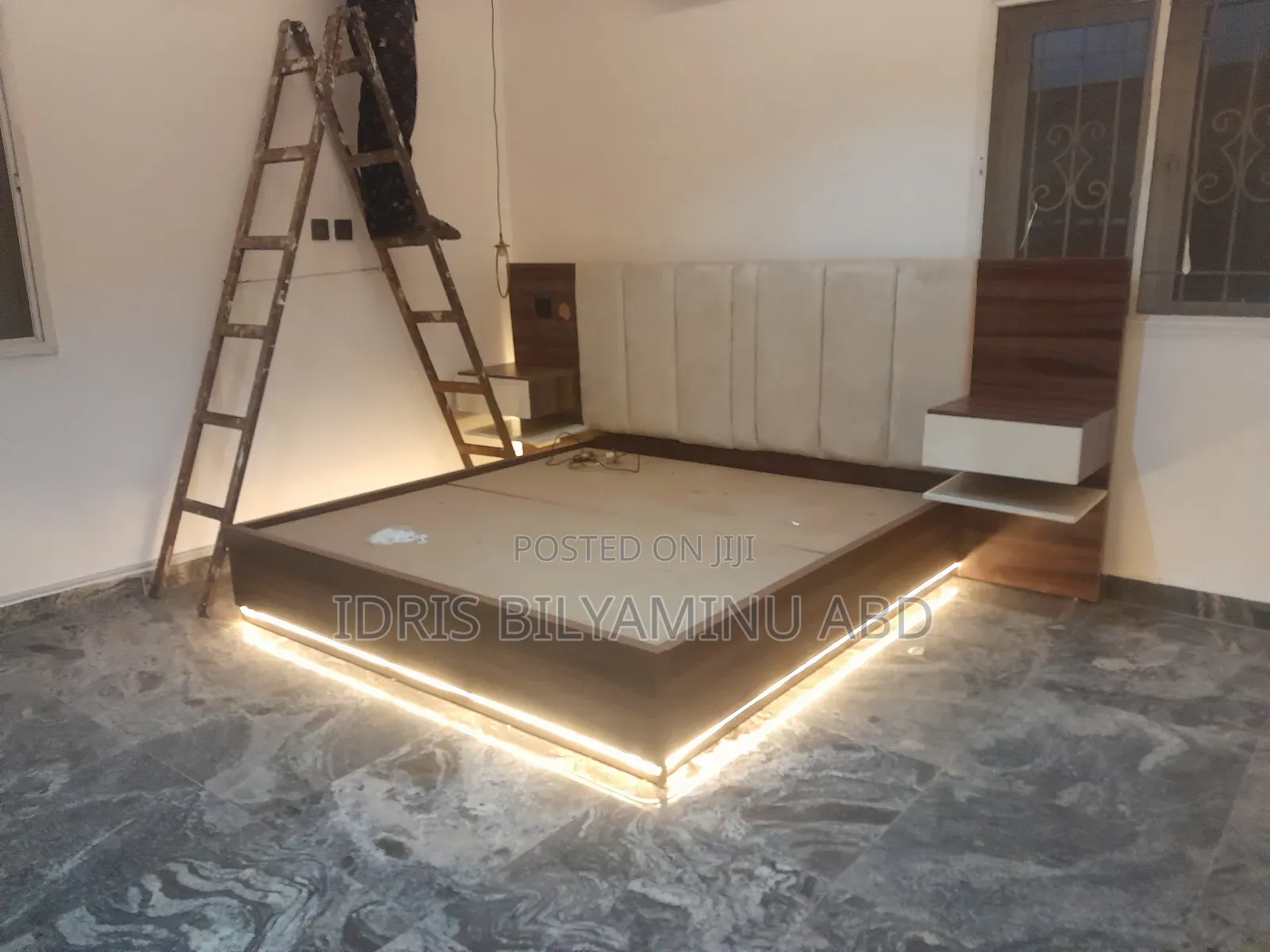 A 6x6 Bed Frame Done and Dusted