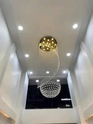 Modern Classic Chandelier Light 9ft Long Very Beautiful