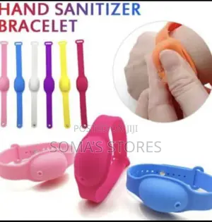 Cream/Sanitizer Bracelet With Refill Bottle