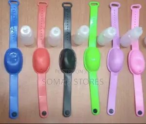 Cream/Sanitizer Bracelet With Refill Bottle
