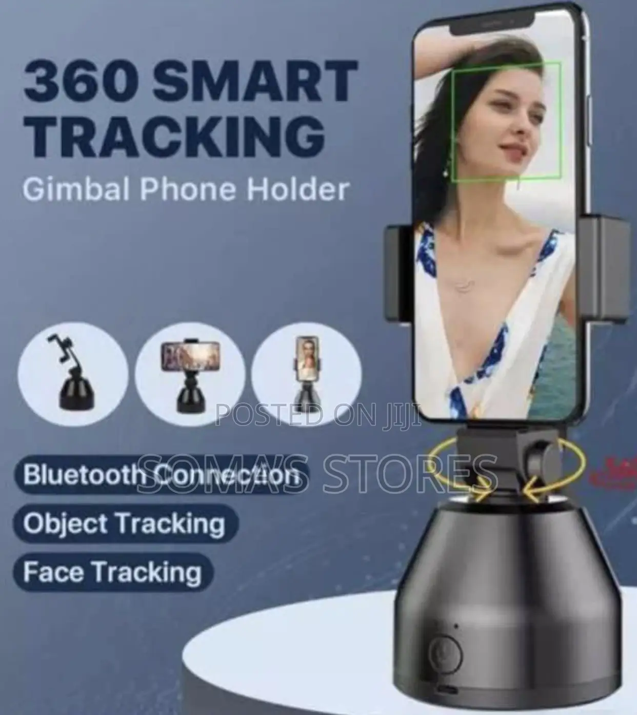360 Smart Camera Tracking Holder