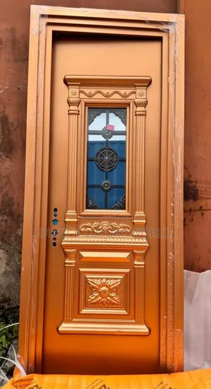 3ft French Security Entrance and Exit Glass Door