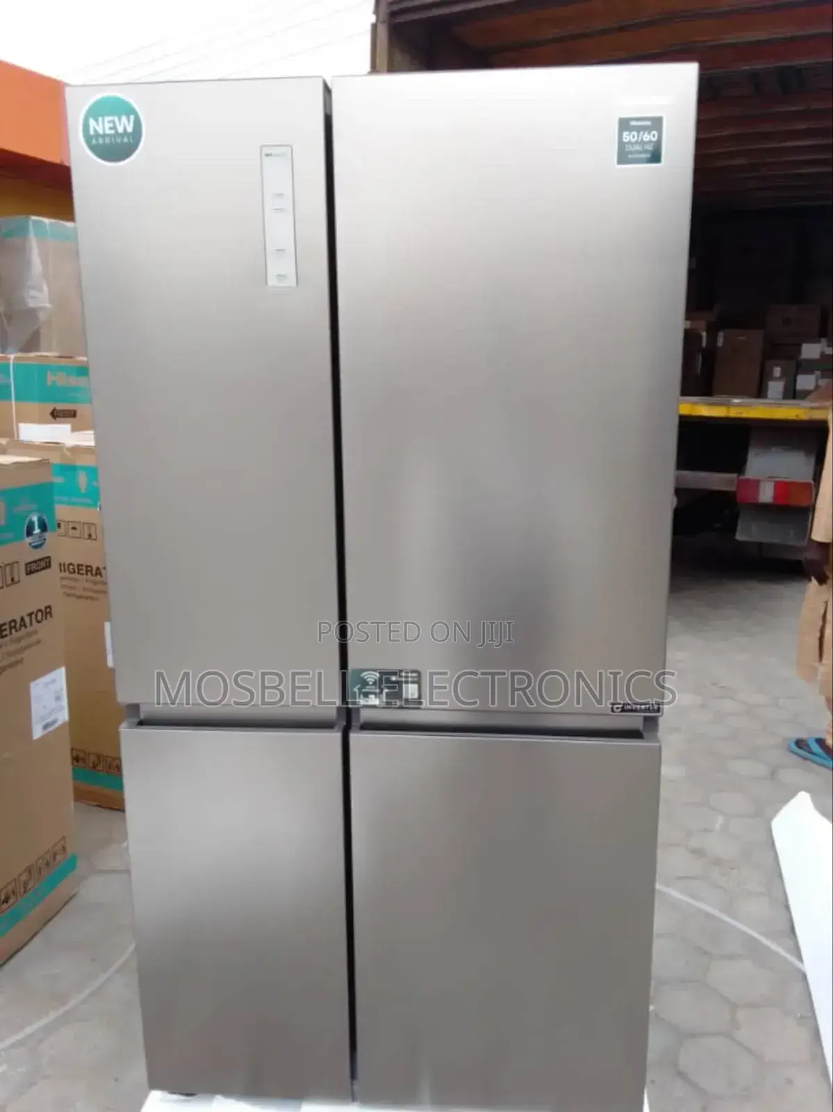 Ref 87 Ws Hisense Side by Side Fridge 634litres