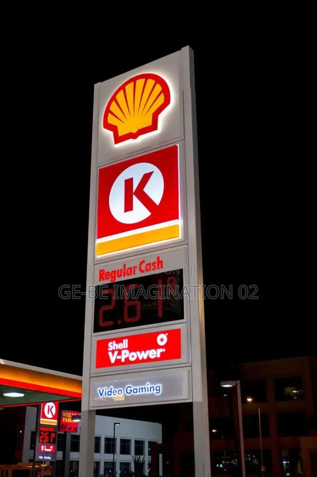 3dsign, Pylon, Neon, and Installation