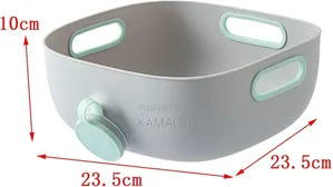 Multipurpose Fruit Vegetables Drain Basket, Grain Washer