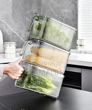 Kitchen Food Storage Containers, Refrigerator Organiser