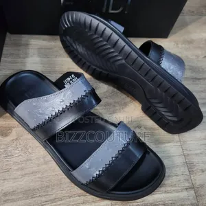 Original FENDI Leather Slippers Available in Store