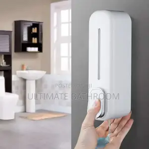 White 500ml Manual Soap Dispenser