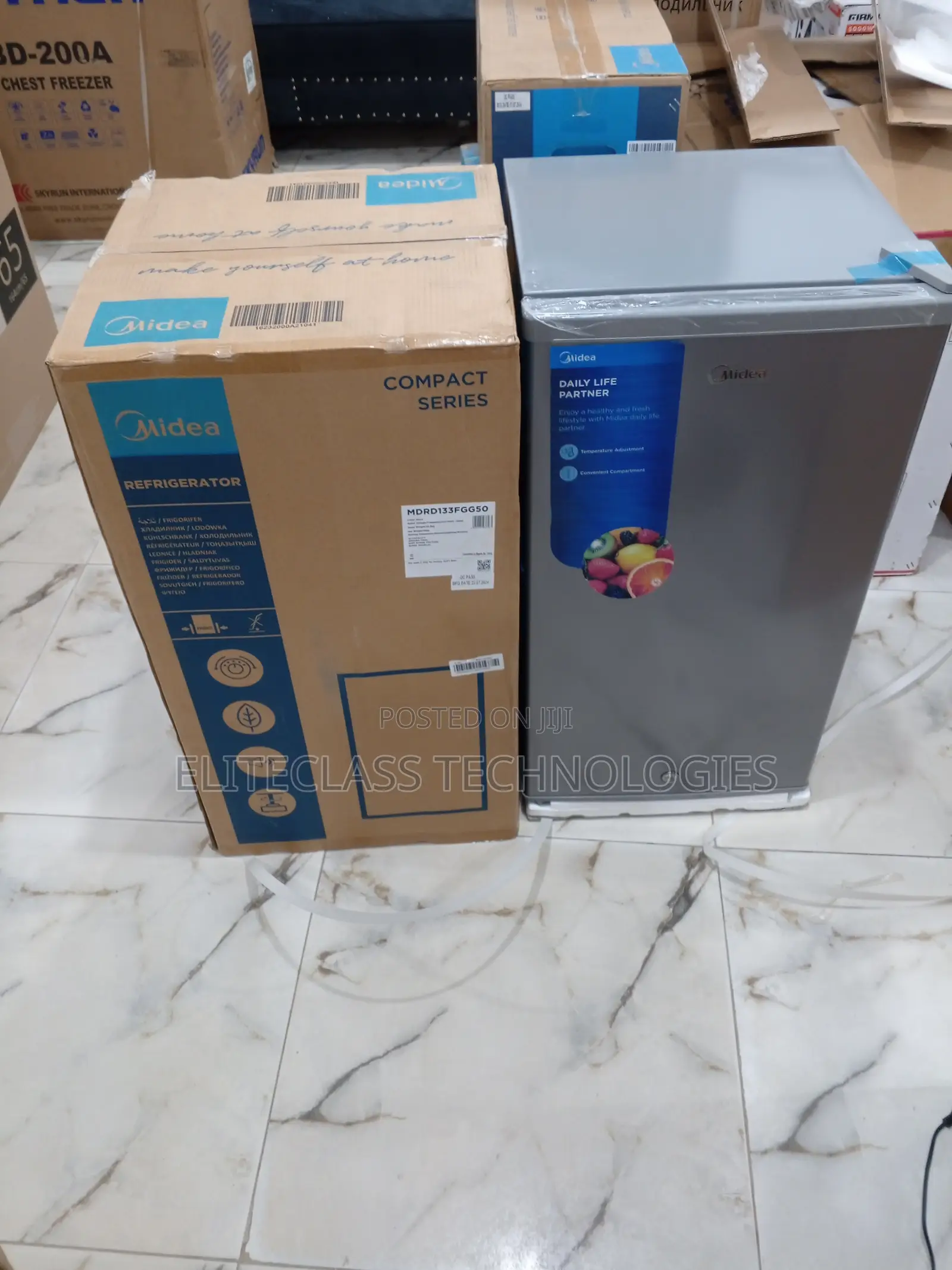 Midea Fast Freezing 90l Single Door Refrigerator