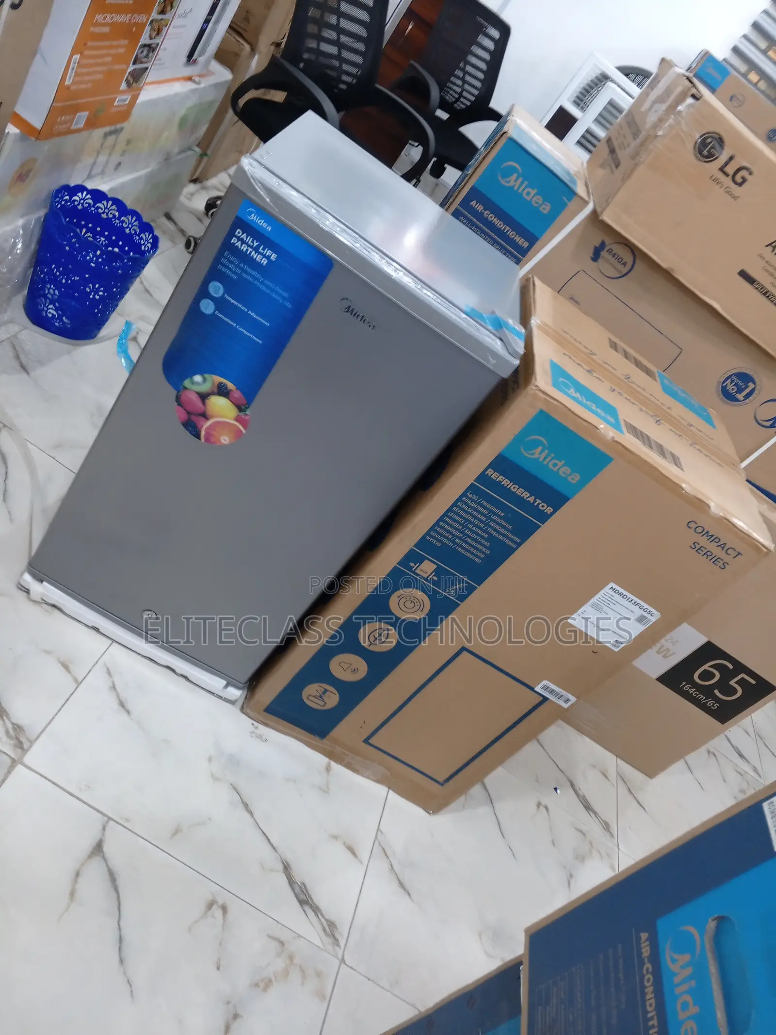 Midea 90l Refrigerator With Optimal Cooling Performance
