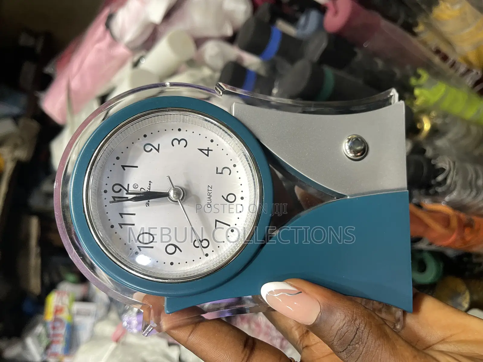 Classy Glass Alarm Clock