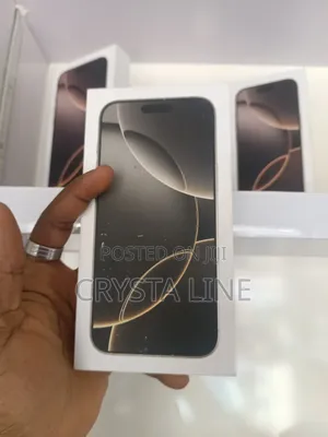 New Apple iPhone 16 Pro Max 256 GB Black
