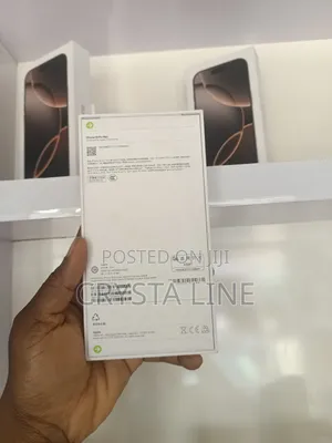New Apple iPhone 16 Pro Max 256 GB Black