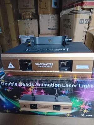 Double Heads Animation Laser Lights