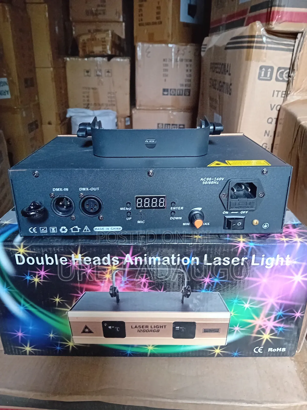 Double Heads Animation Laser Lights