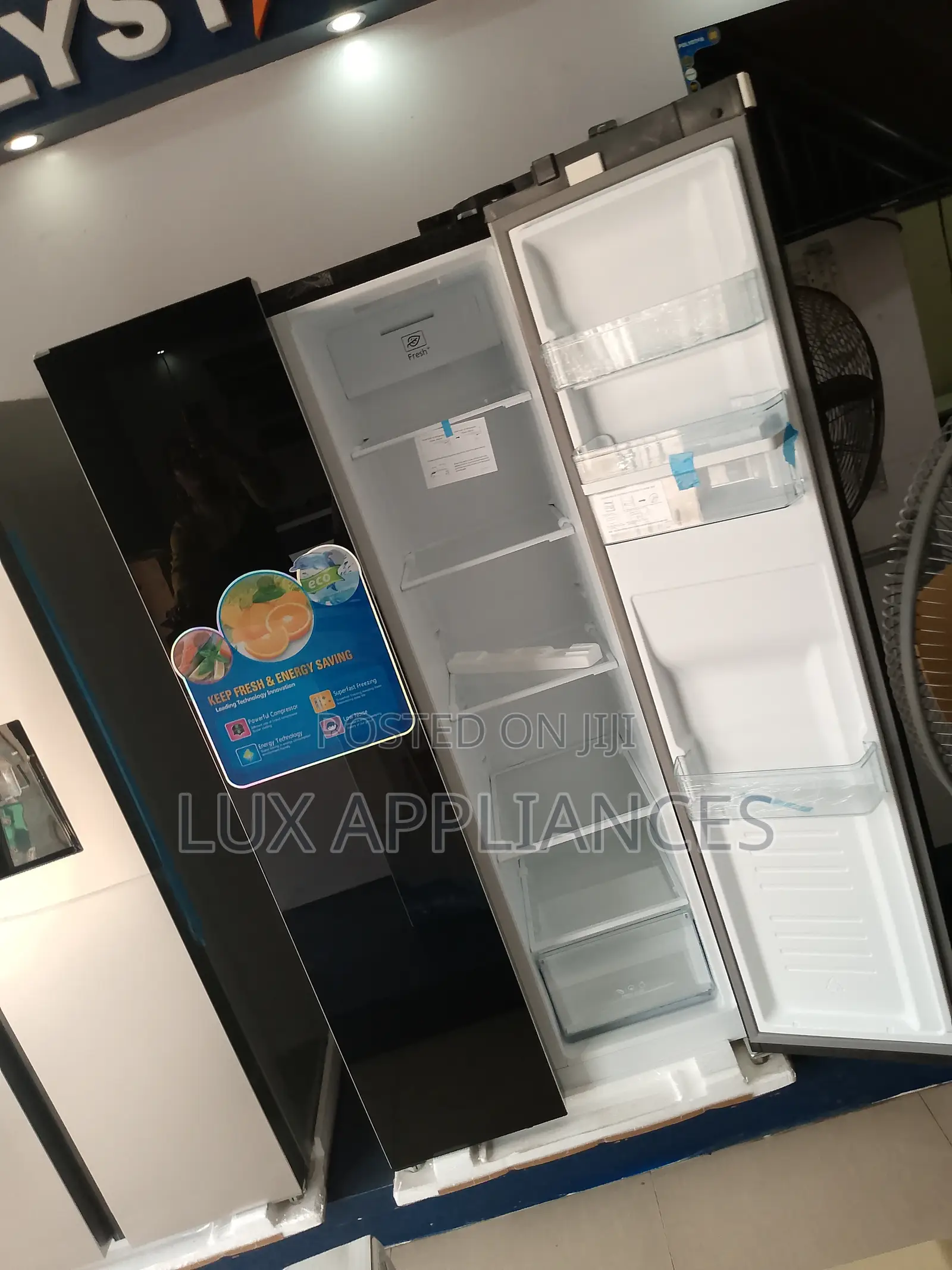 Constant Polystar 436l Side by Side Refrigerator
