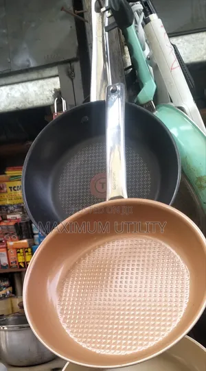 UK Imported Baby Blue Kitchen Art Non Sticky Fry Pan