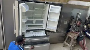 Fast Freezing 4 Door French Style Side-by-Side Refrigerator