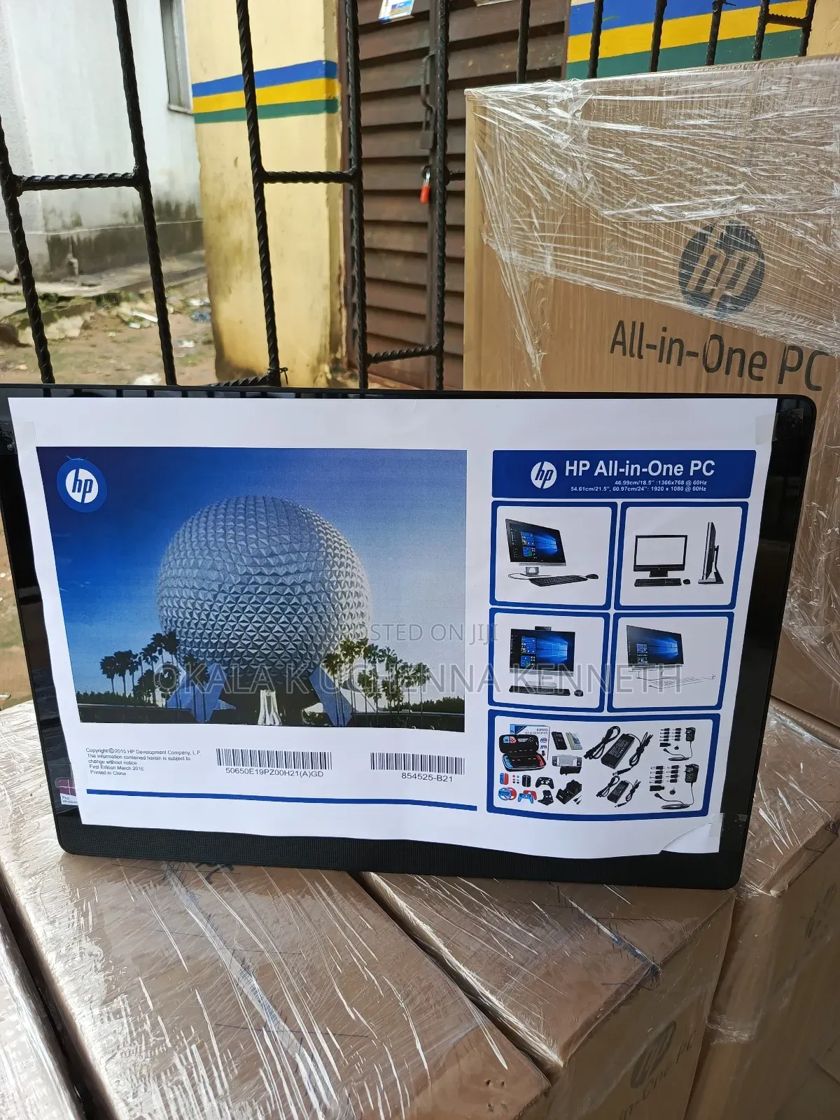New Desktop Computer HP ProOne 400 G3 8GB Intel Core I5 HDD 1T
