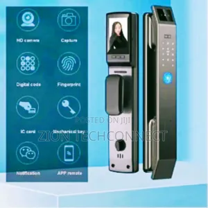 Smart Lock 3D Facial Recognition With Video Intercom