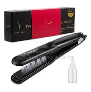 Steaming Hair Straightener
