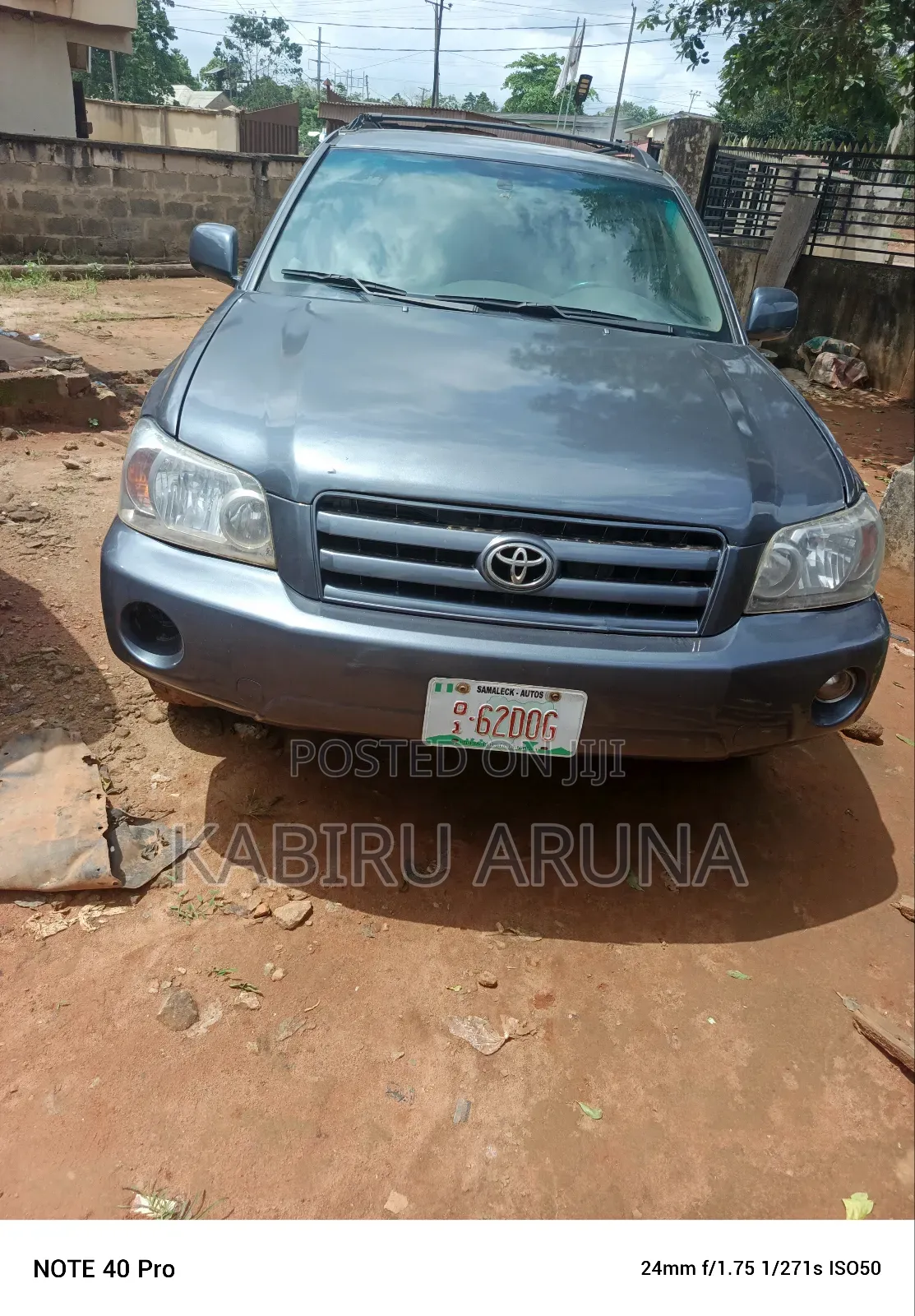 Toyota Highlander 2006 Blue