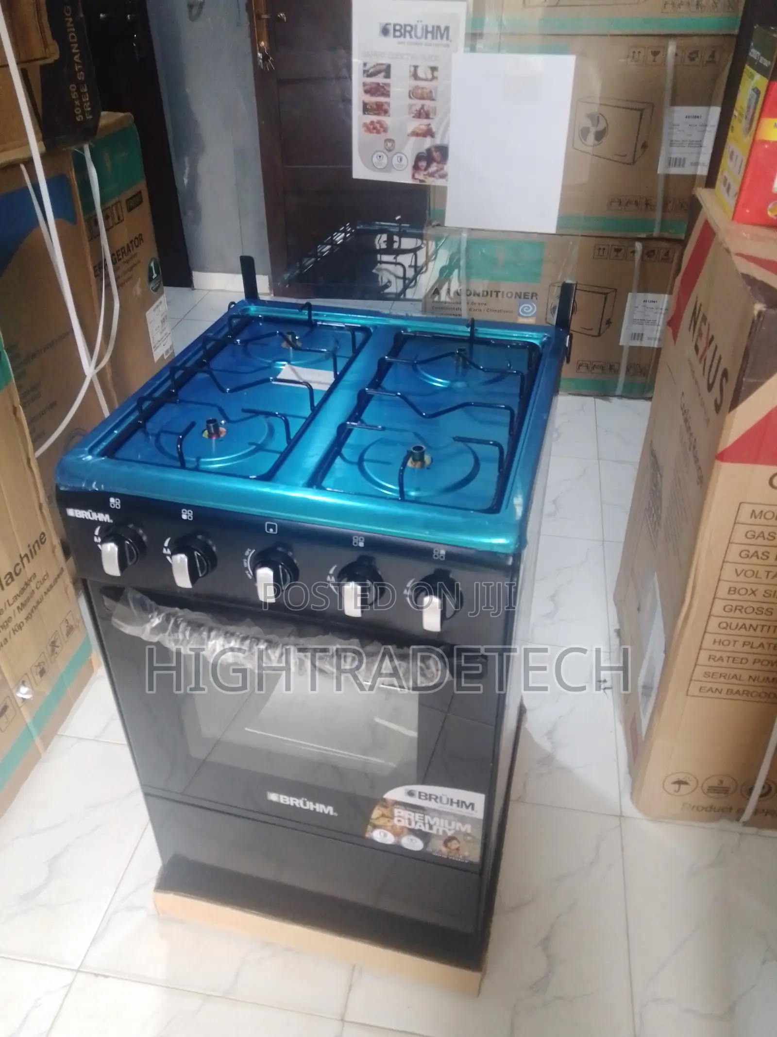 Bruhm 4 Burner Gas Cooker in Ajah Kitchen Appliances, Hightradetech