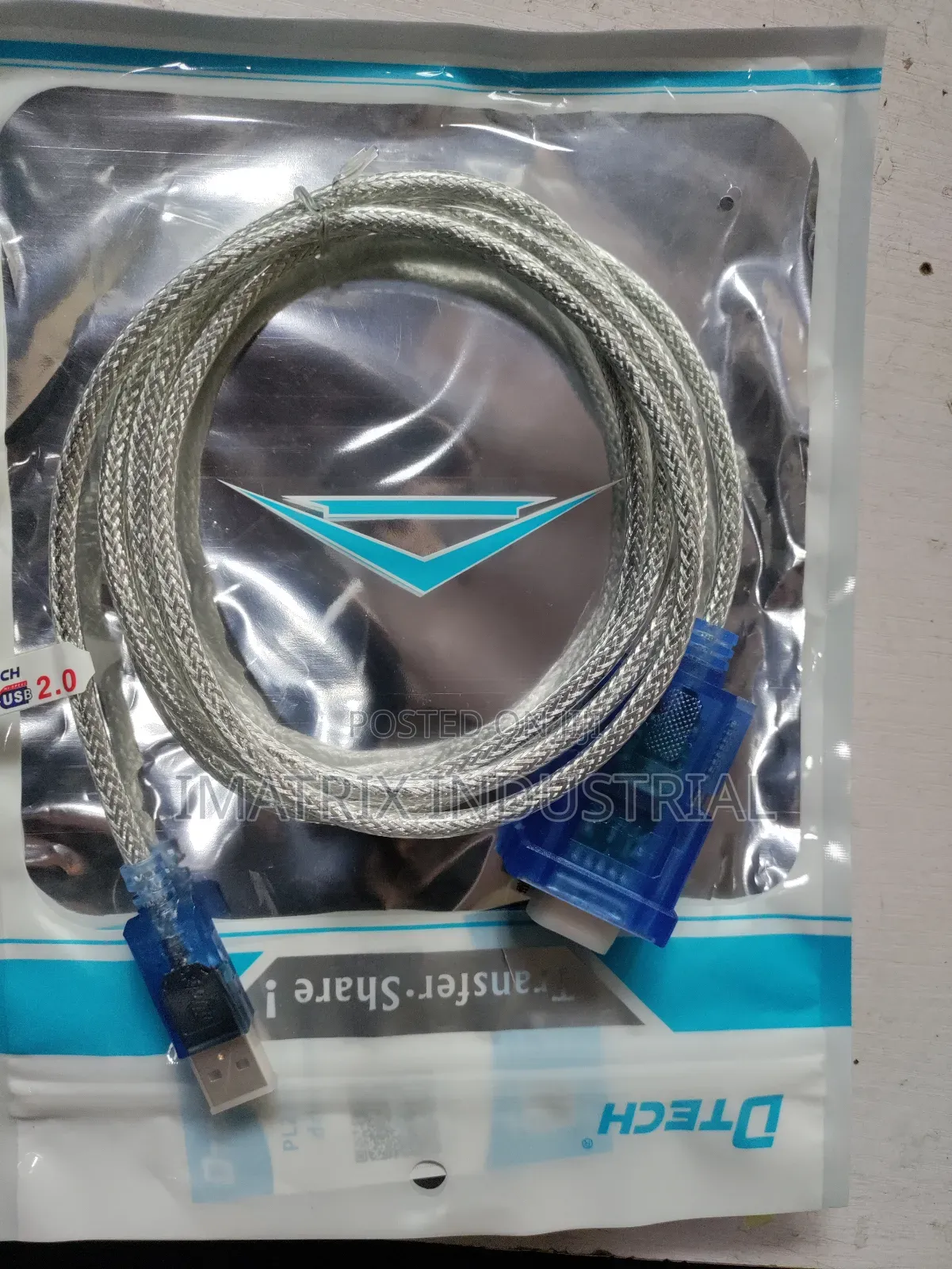 USB to Rs232 Cable Male or Female